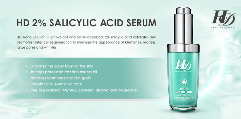 HD Acne Solution 2% Salicylic Acid Serum - Image 3