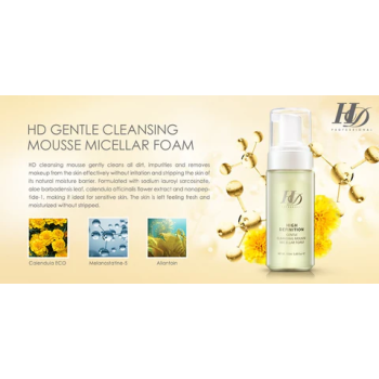 HD Gentle Cleansing Mousse Micellar Foam - Image 3